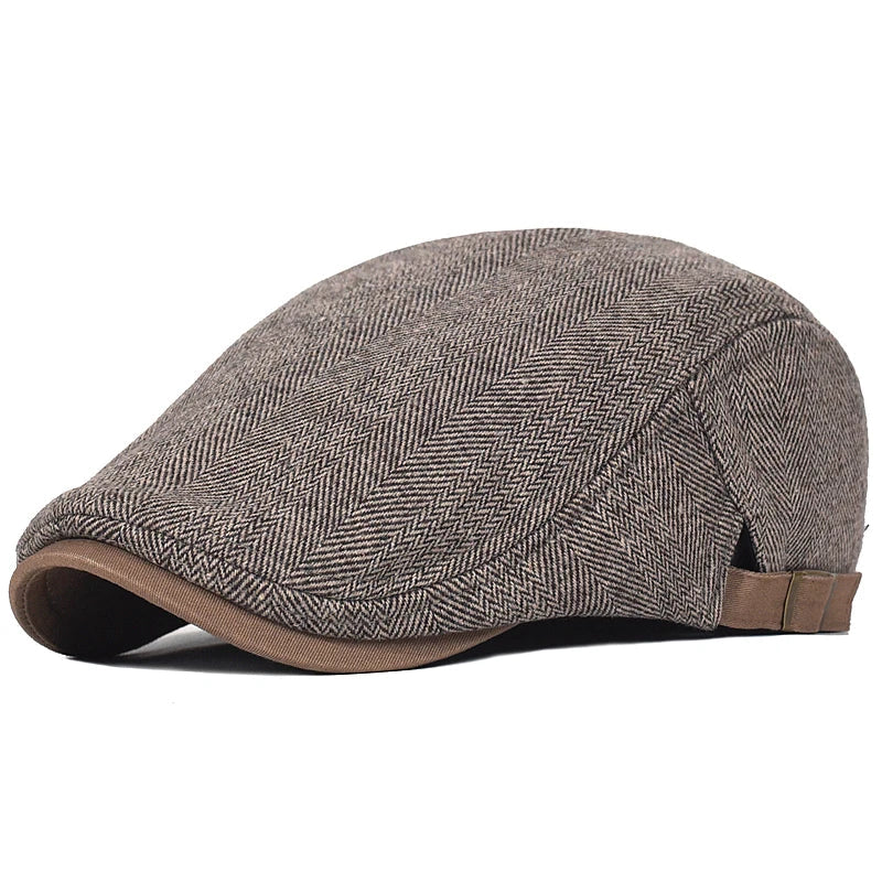 Wyatt | Modern Men’s Herringbone Cap