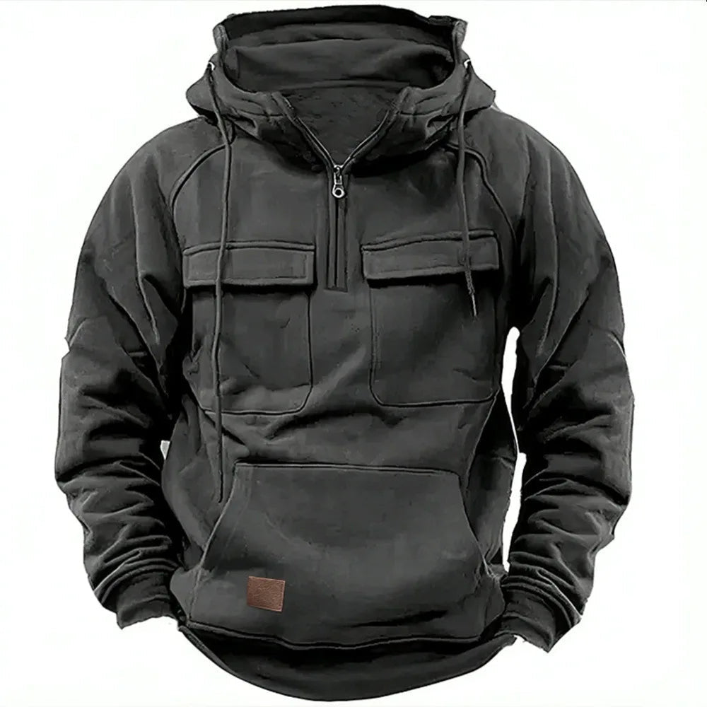 Wilmore | Two-Tone Utility Hoodie