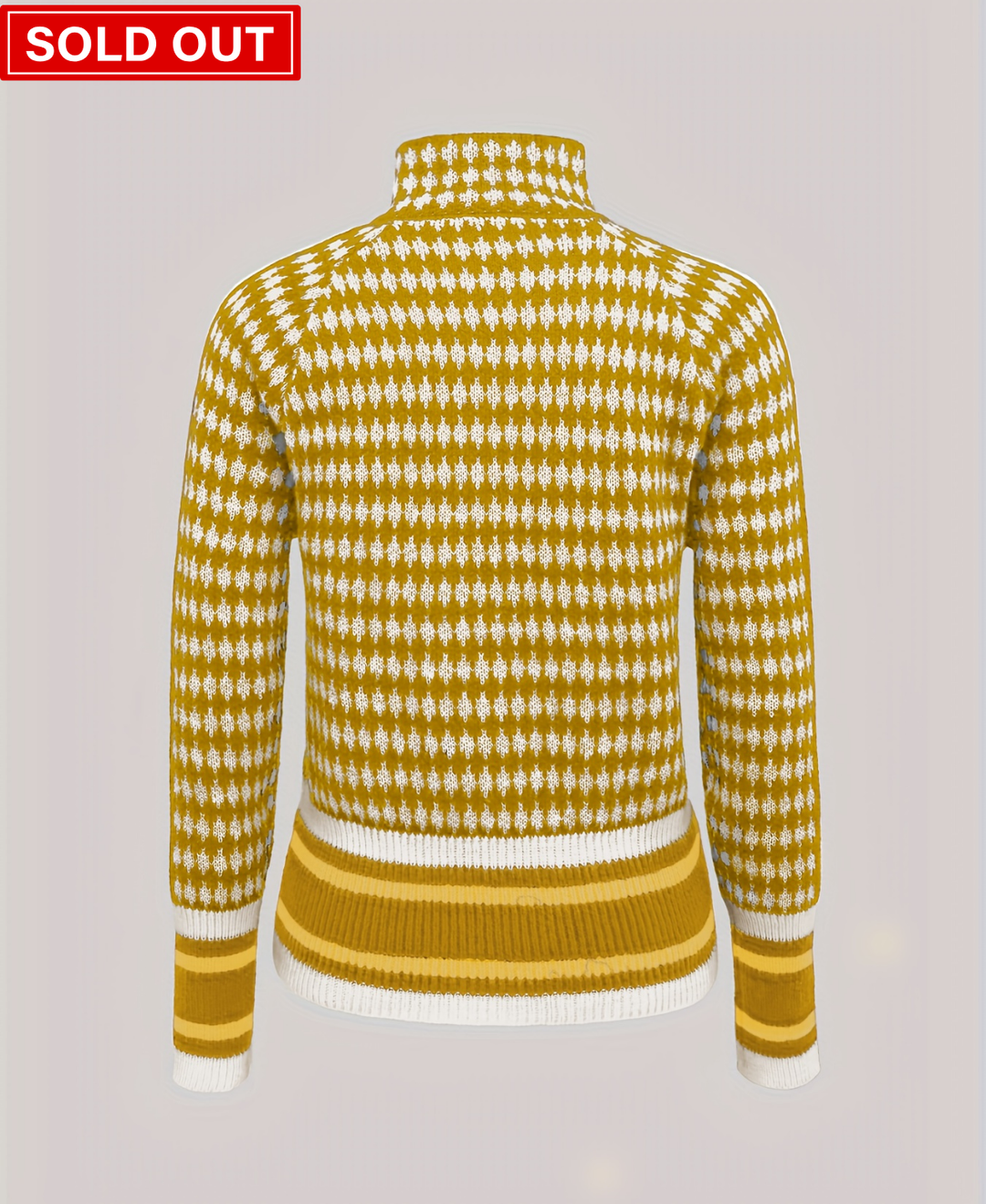 Autumn-Winter Stand Collar Zip Knit