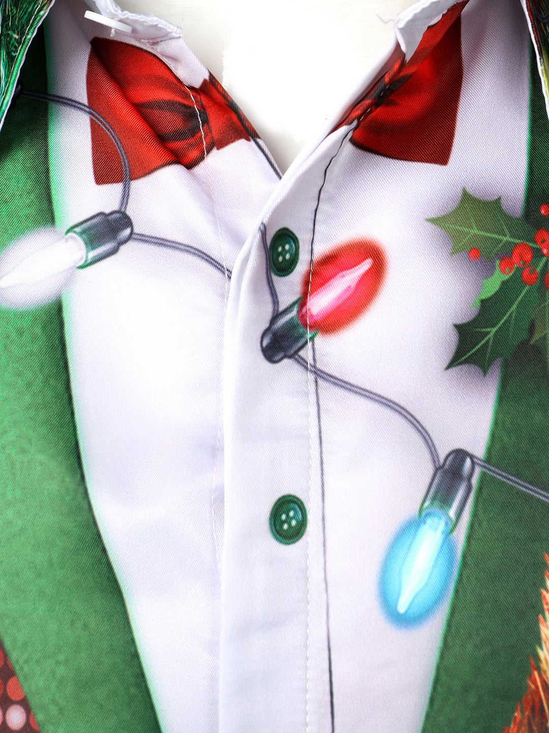 Holiday Tux™ | Festive Long Sleeve Shirt