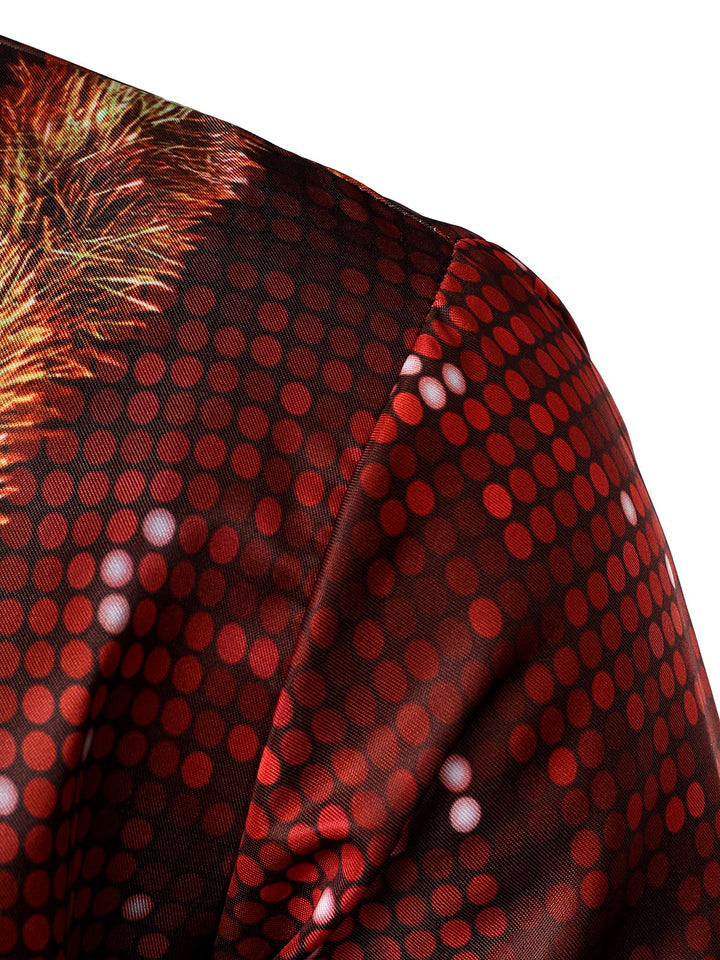 Holiday Tux™ | Festive Long Sleeve Shirt