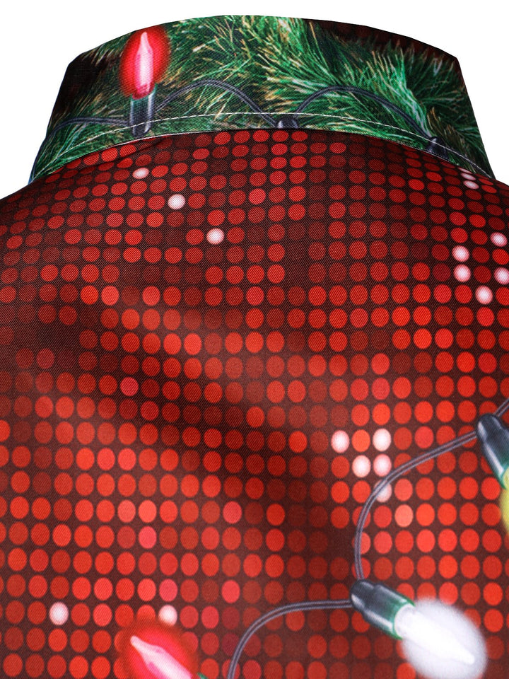 Holiday Tux™ | Festive Long Sleeve Shirt