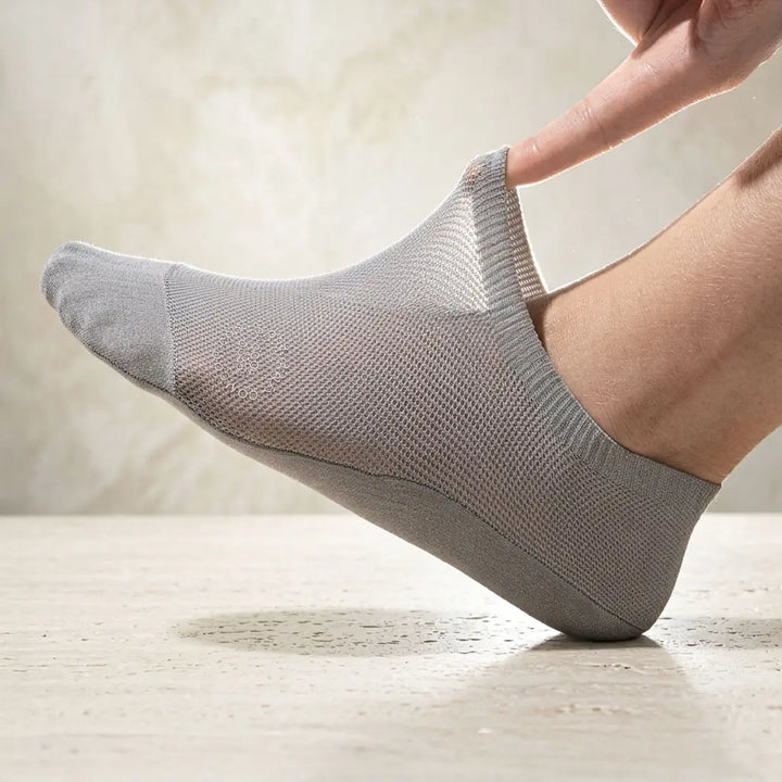 Breathable Reinforced No-Show Socks