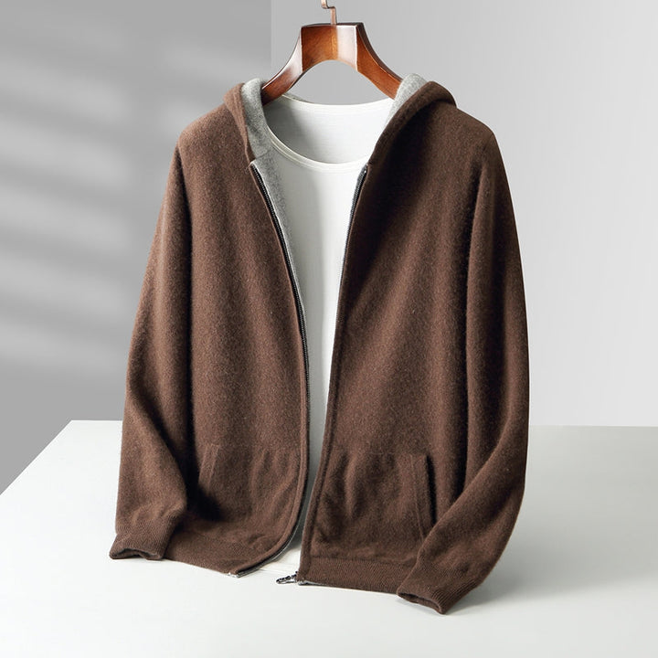 Nolan Reversible Cashmere Hoodie