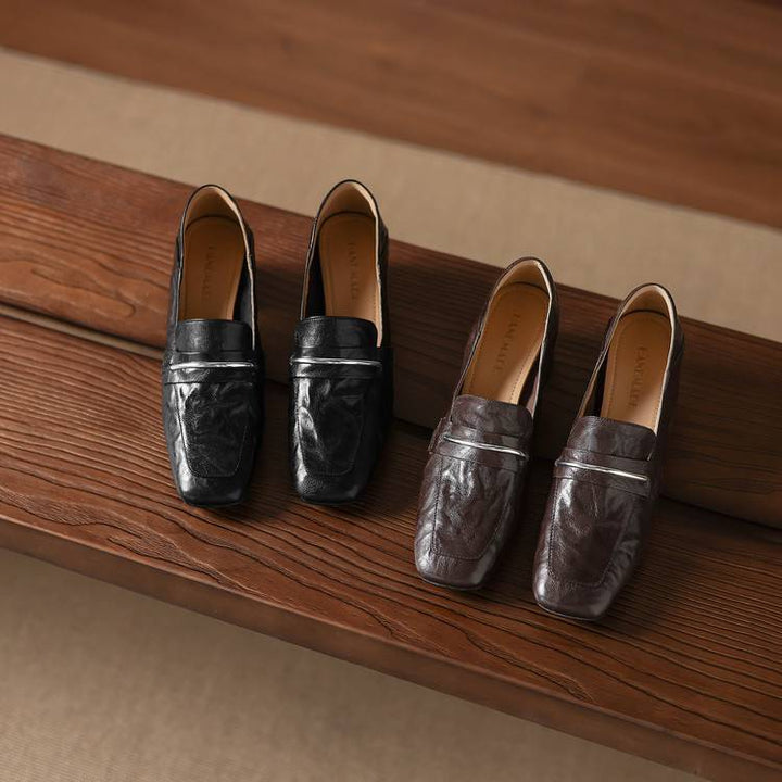 Diana Genuine Leather Heels