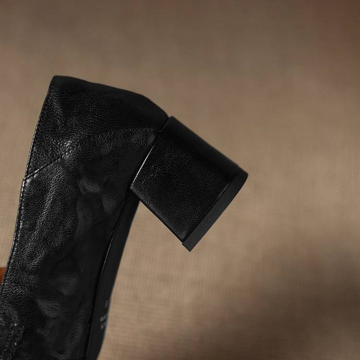 Diana Genuine Leather Heels