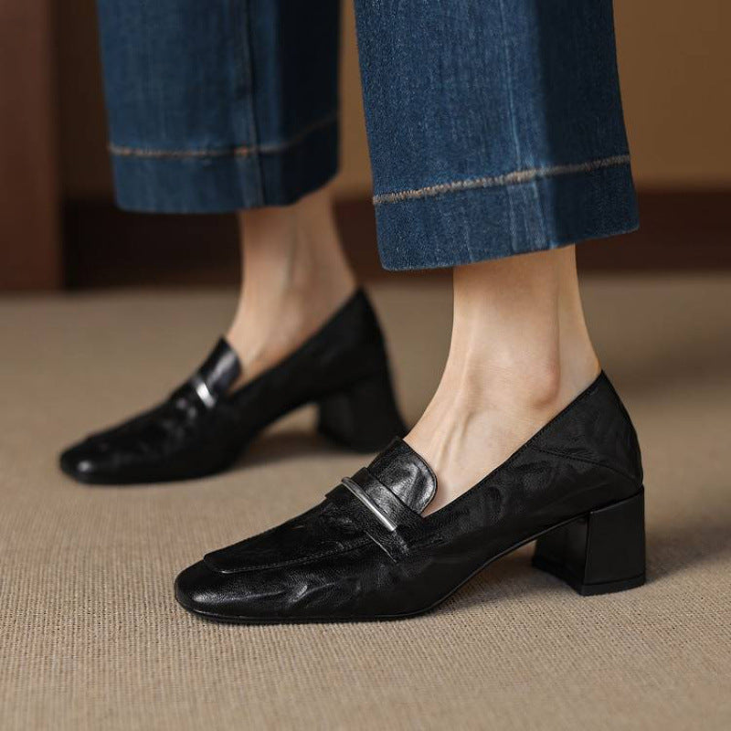 Diana Genuine Leather Heels