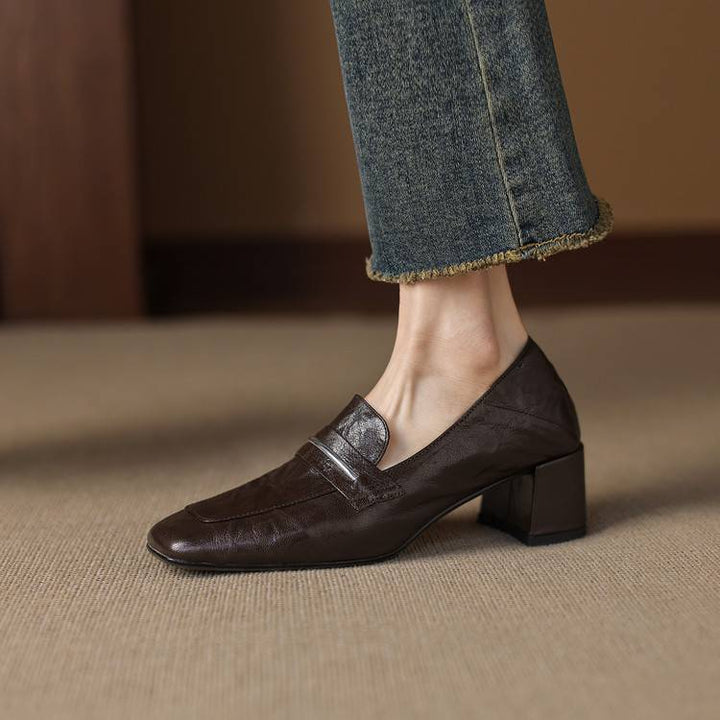 Diana Genuine Leather Heels