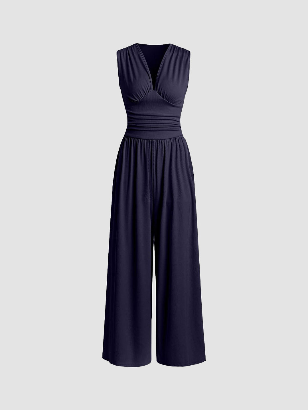 Nolene – Chic Sleeveless Wide-Leg Jumpsuit