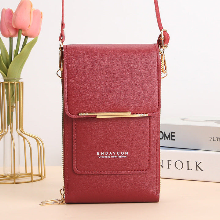 AVERA - Stylish Mobile Phone Messenger Bag with Touch Screen