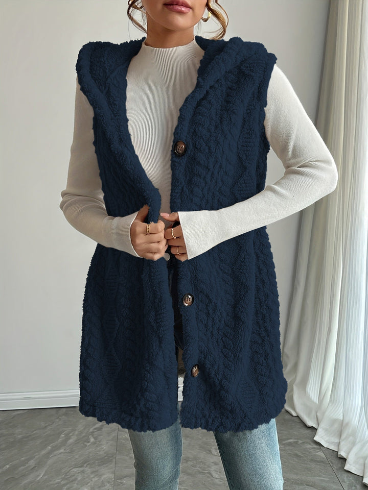 Evanna | Hooded Sleeveless Vest