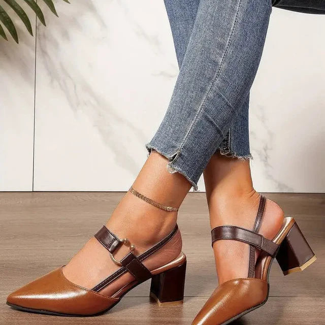 Block Heels for Women – Stylish & Comfortable Support Image
