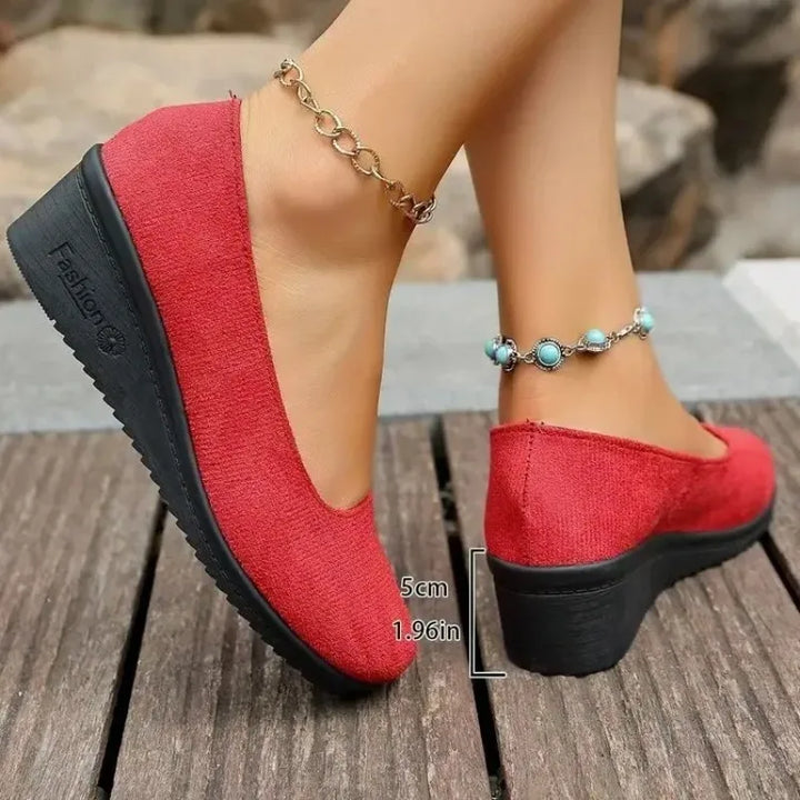 Colette | Velvet Comfort Flats