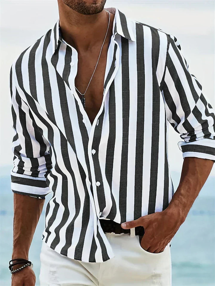 Leblanc™ | Chemise Rayée Été Légère