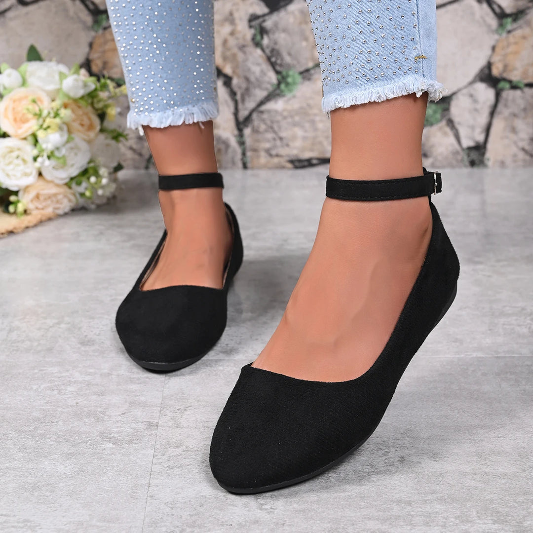Vivienne | Retro Mary Jane Flats