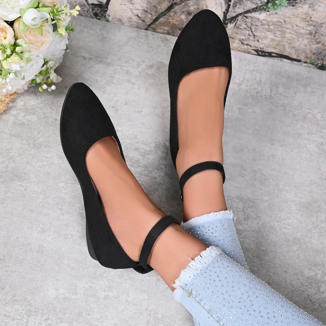 Vivienne | Retro Mary Jane Flats