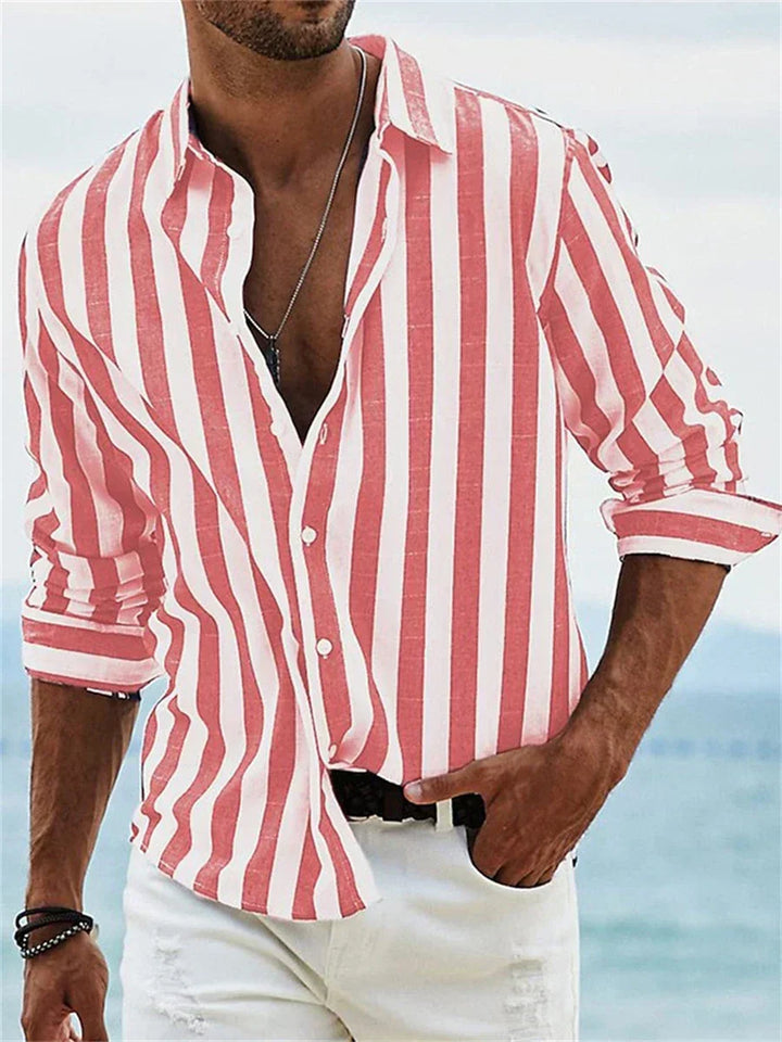 Leblanc™ | Chemise Rayée Été Légère