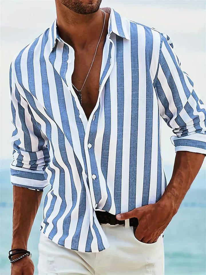 Leblanc™ | Chemise Rayée Été Légère