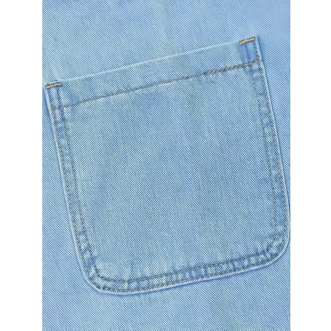 Saylor™ | Casual Denim-Look Dress