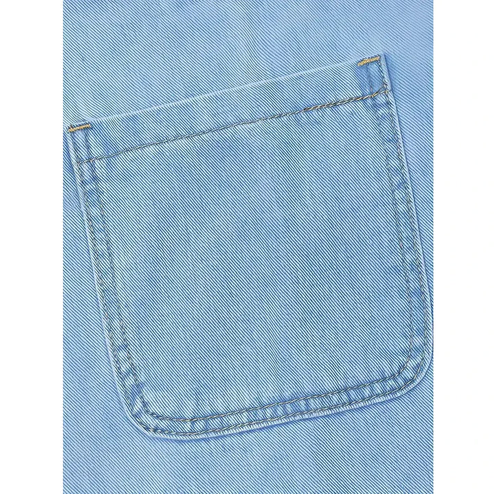 Saylor™ | Casual Denim-Look Dress