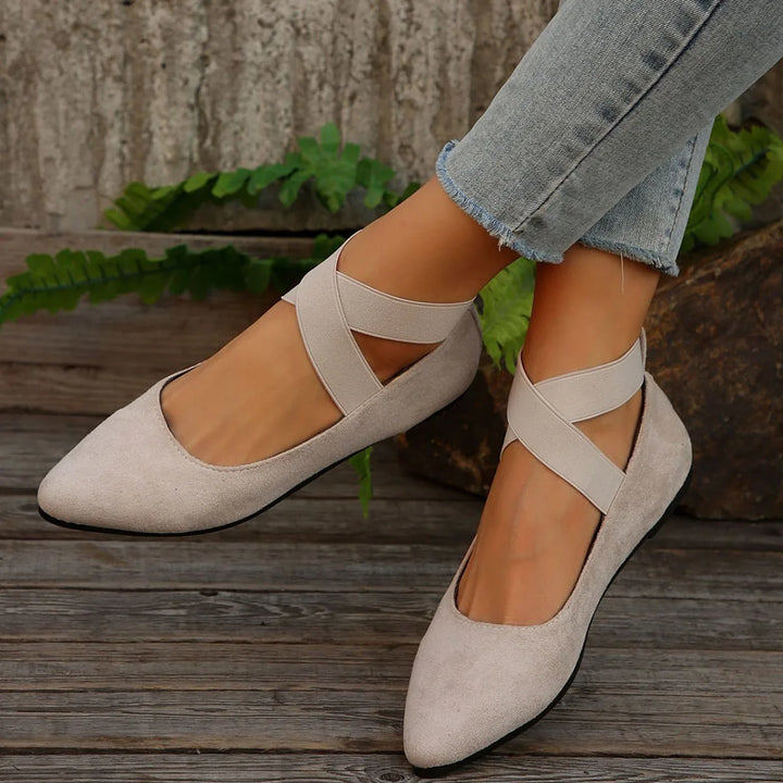 Eloise | Pointed Ballerina Flats