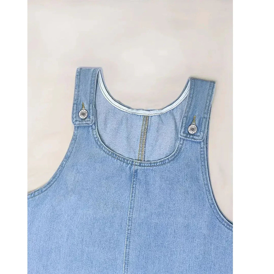 Saylor™ | Casual Denim-Look Dress