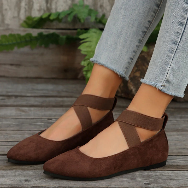 Eloise | Pointed Ballerina Flats