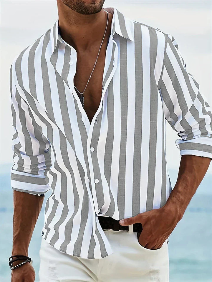 Leblanc™ | Chemise Rayée Été Légère
