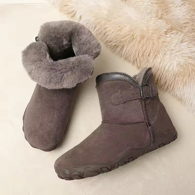 Lunara – Cozy Fur-Lined Barefoot Shoes for Everyday Comfort