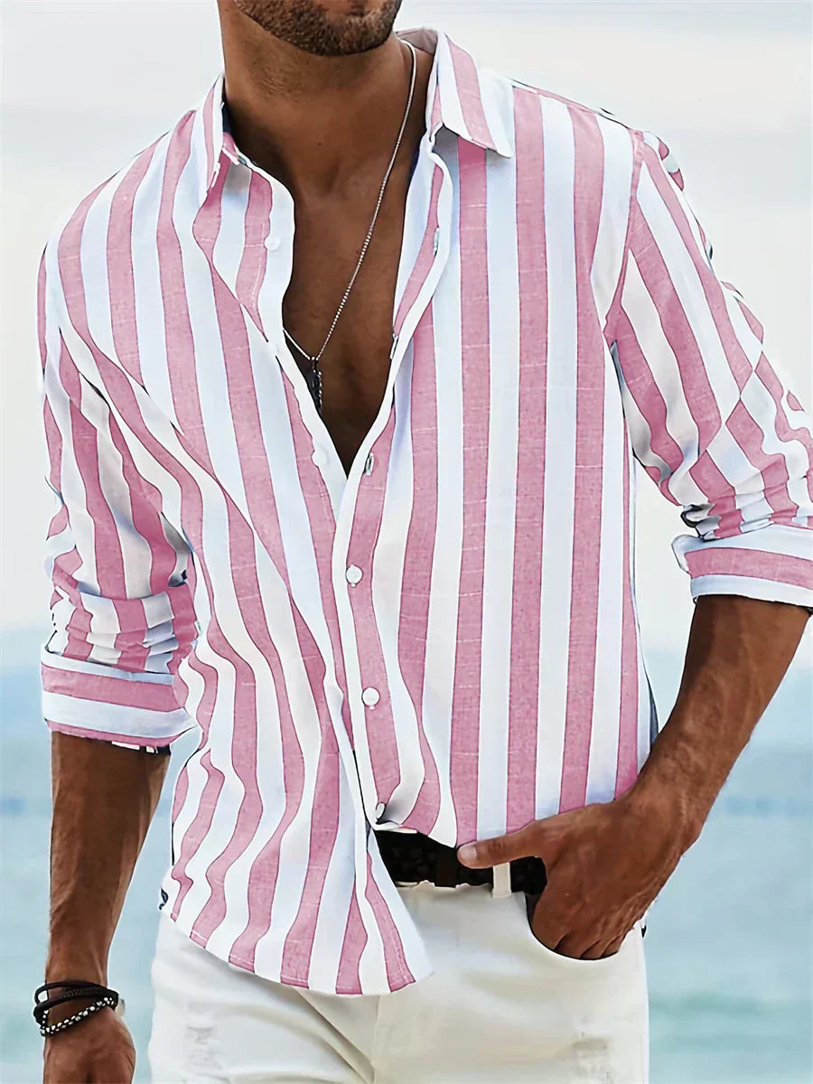 Leblanc™ | Chemise Rayée Été Légère