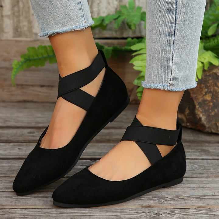 Eloise | Pointed Ballerina Flats