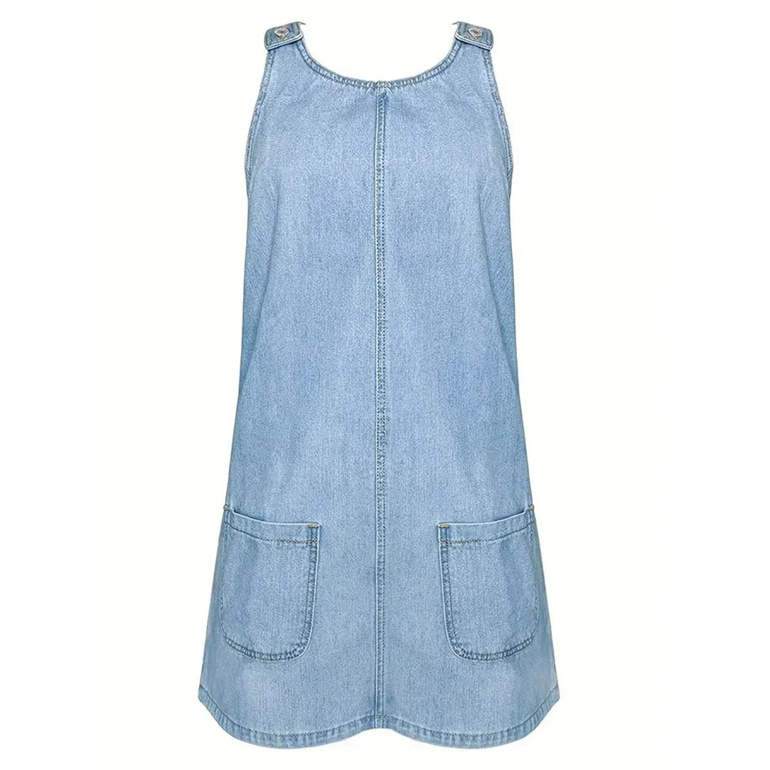 Saylor™ | Casual Denim-Look Dress