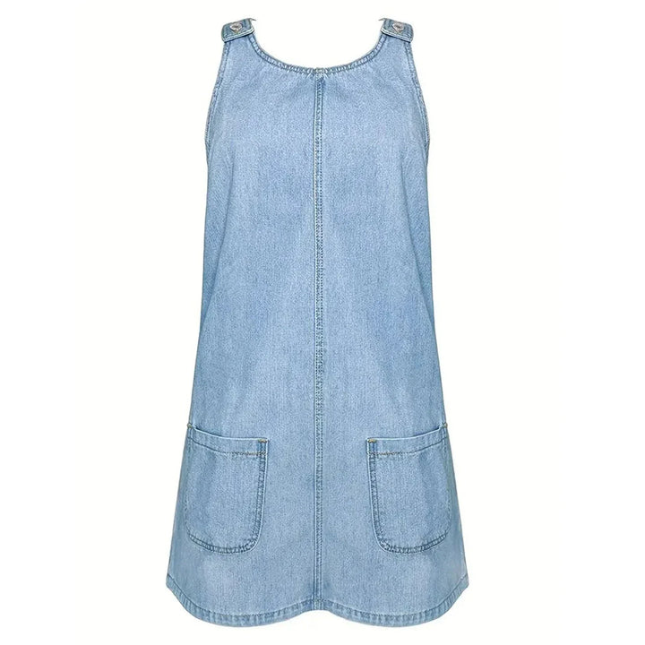Saylor™ | Casual Denim-Look Dress
