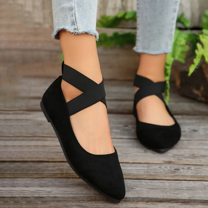 Eloise | Pointed Ballerina Flats