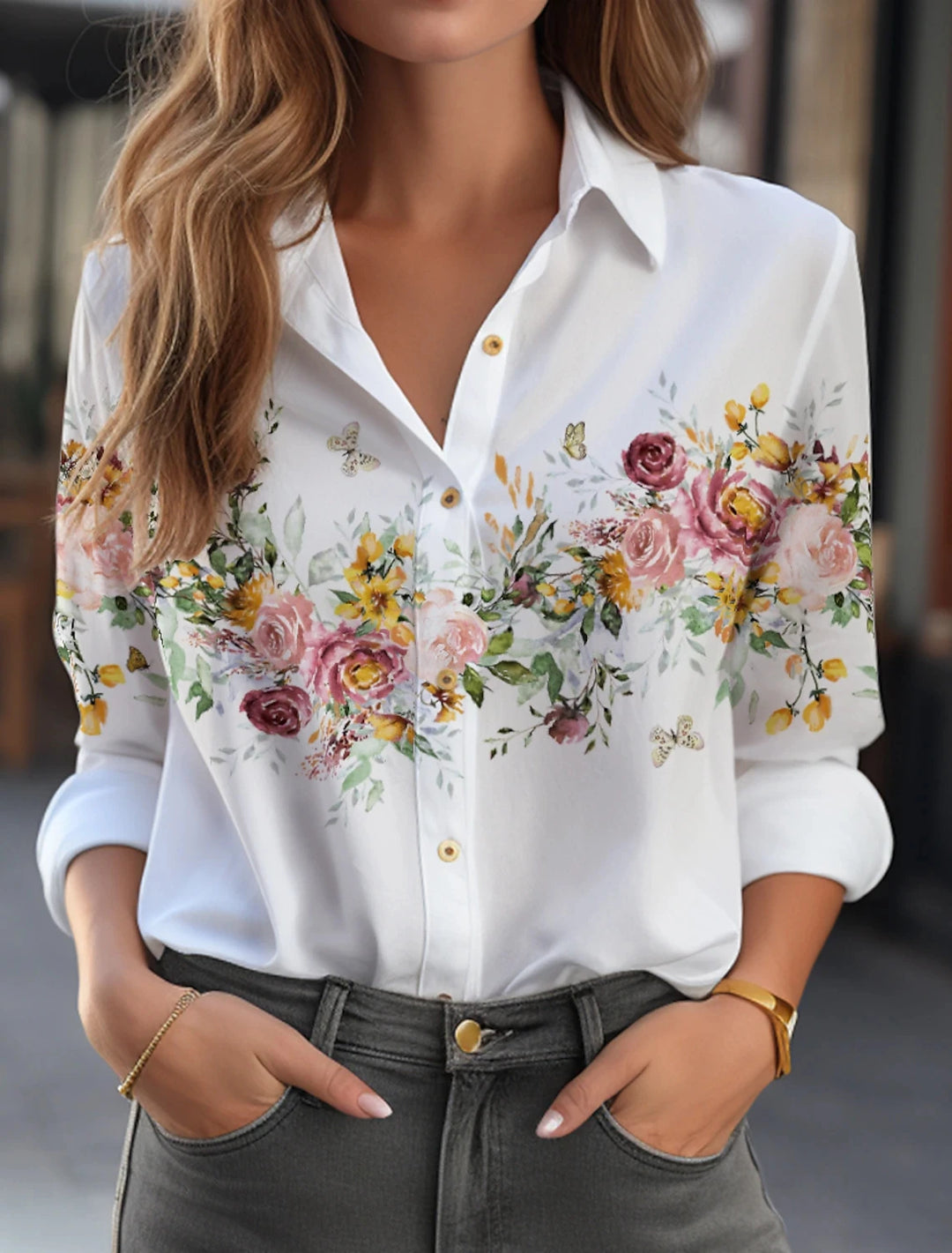 Soleil Floral Blouse