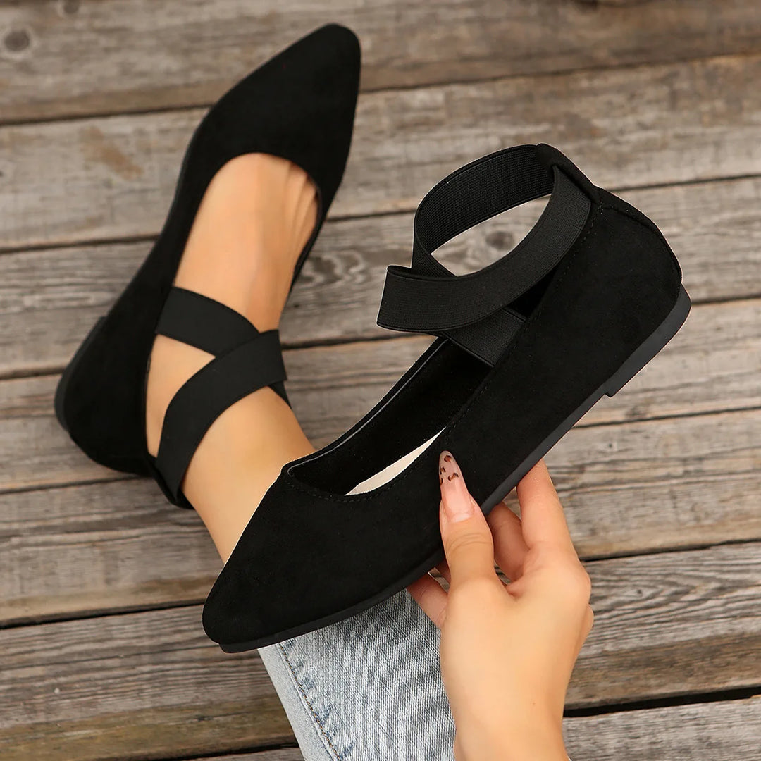 Eloise | Pointed Ballerina Flats