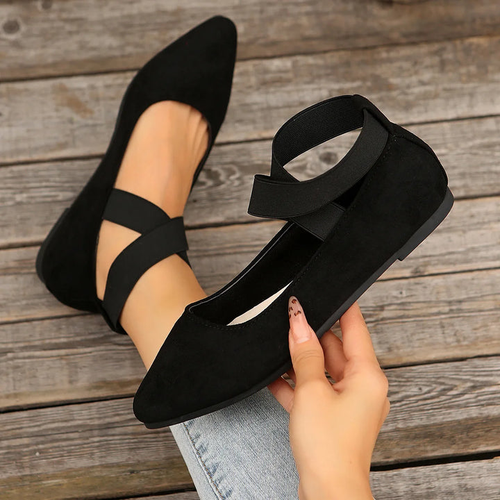 Eloise | Pointed Ballerina Flats