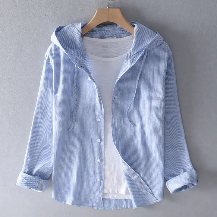Zoey Linen Hoodie