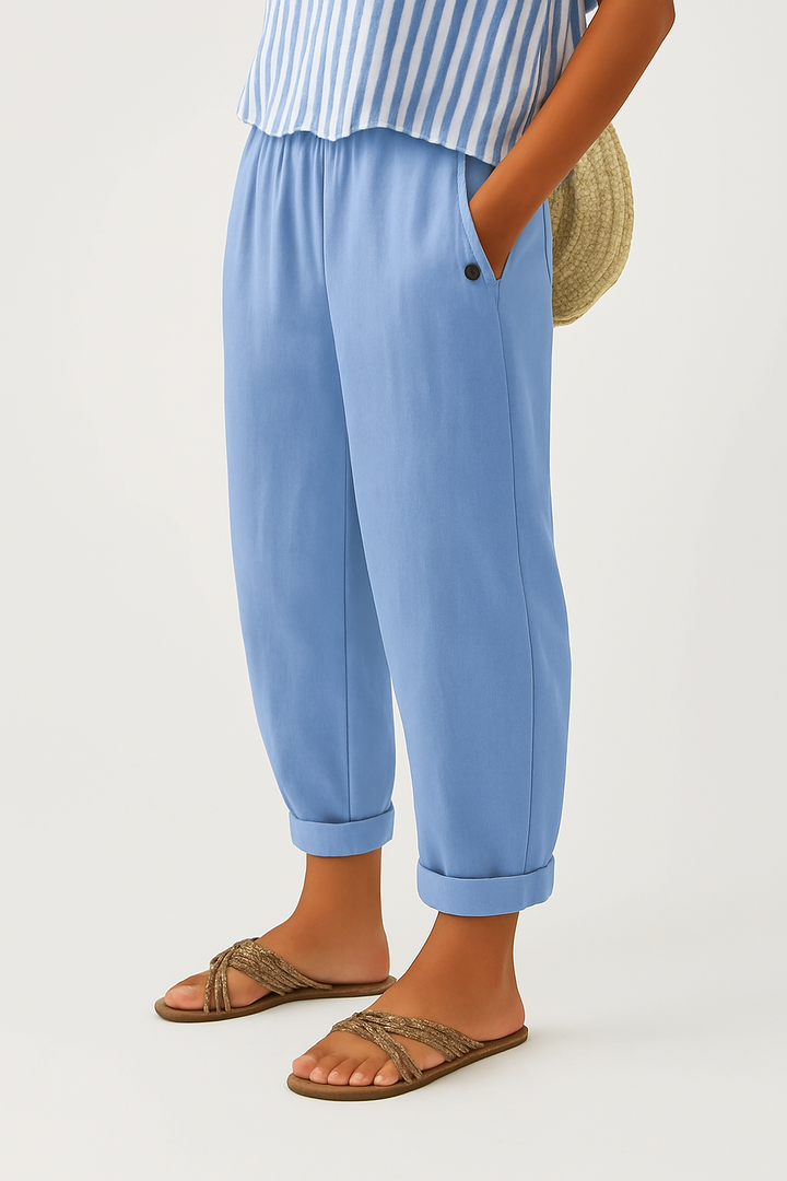 Larson - Lightweight Linen-Cotton Pants