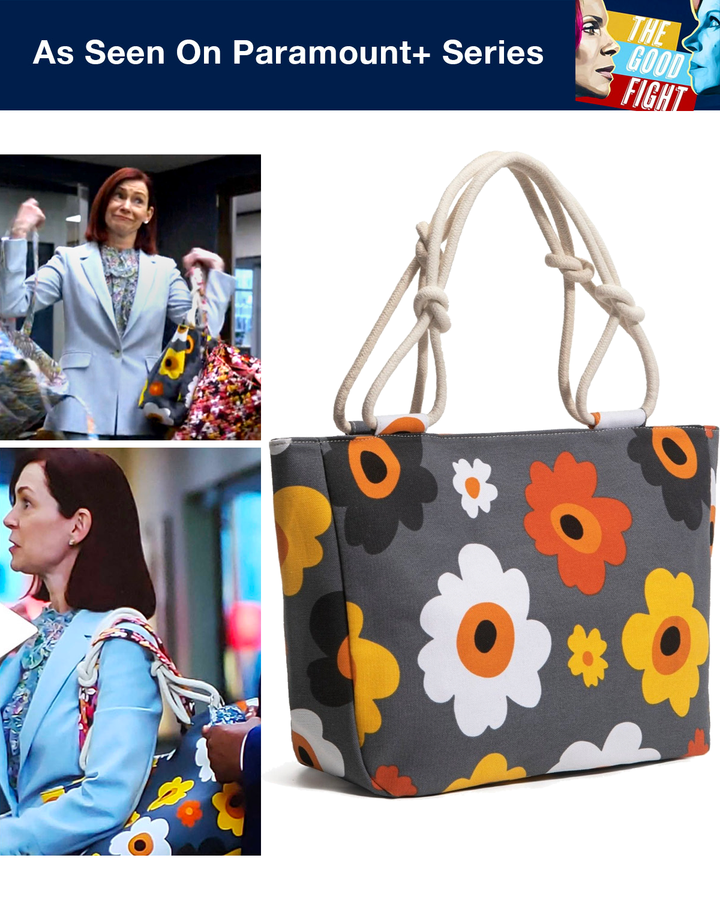 Autumn Blooms Bag *Best Seller* As Seen on *The Good Fight*