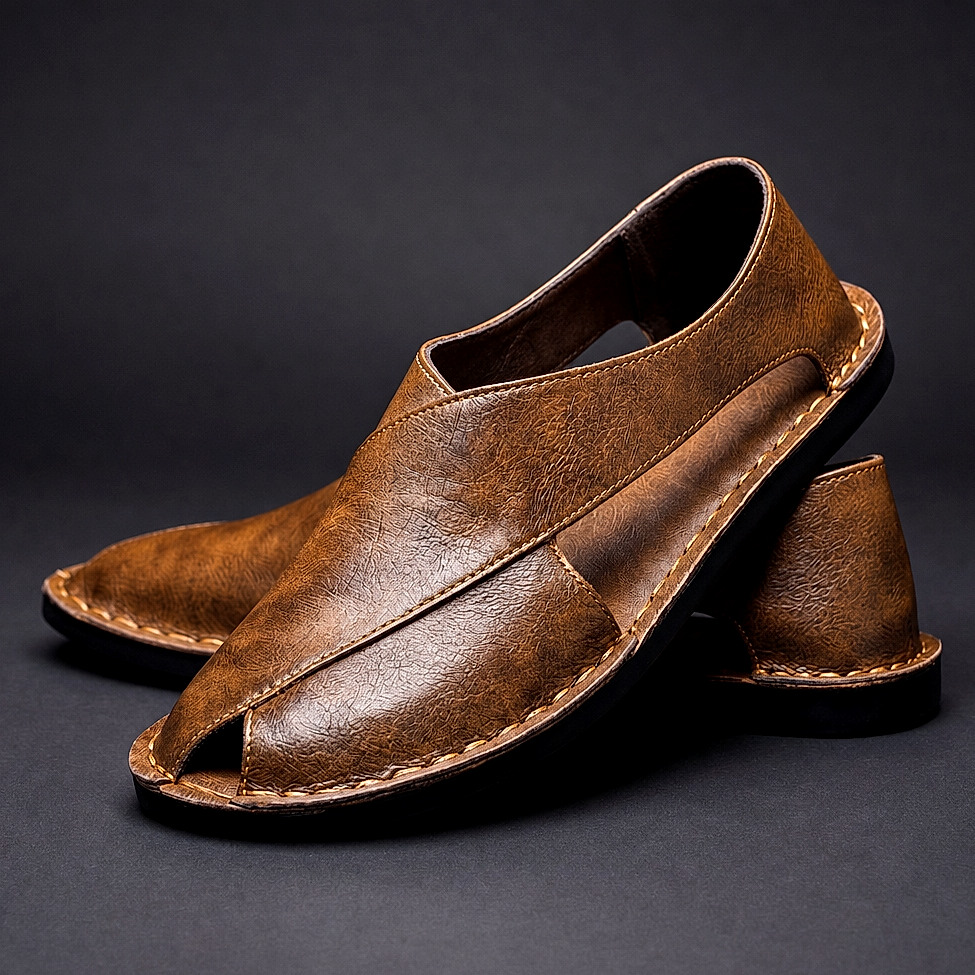 Stefano Leather Mules