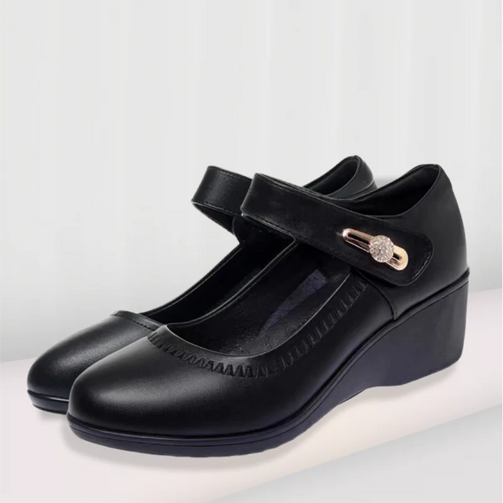 Camila Comfort Leather Support Shoes