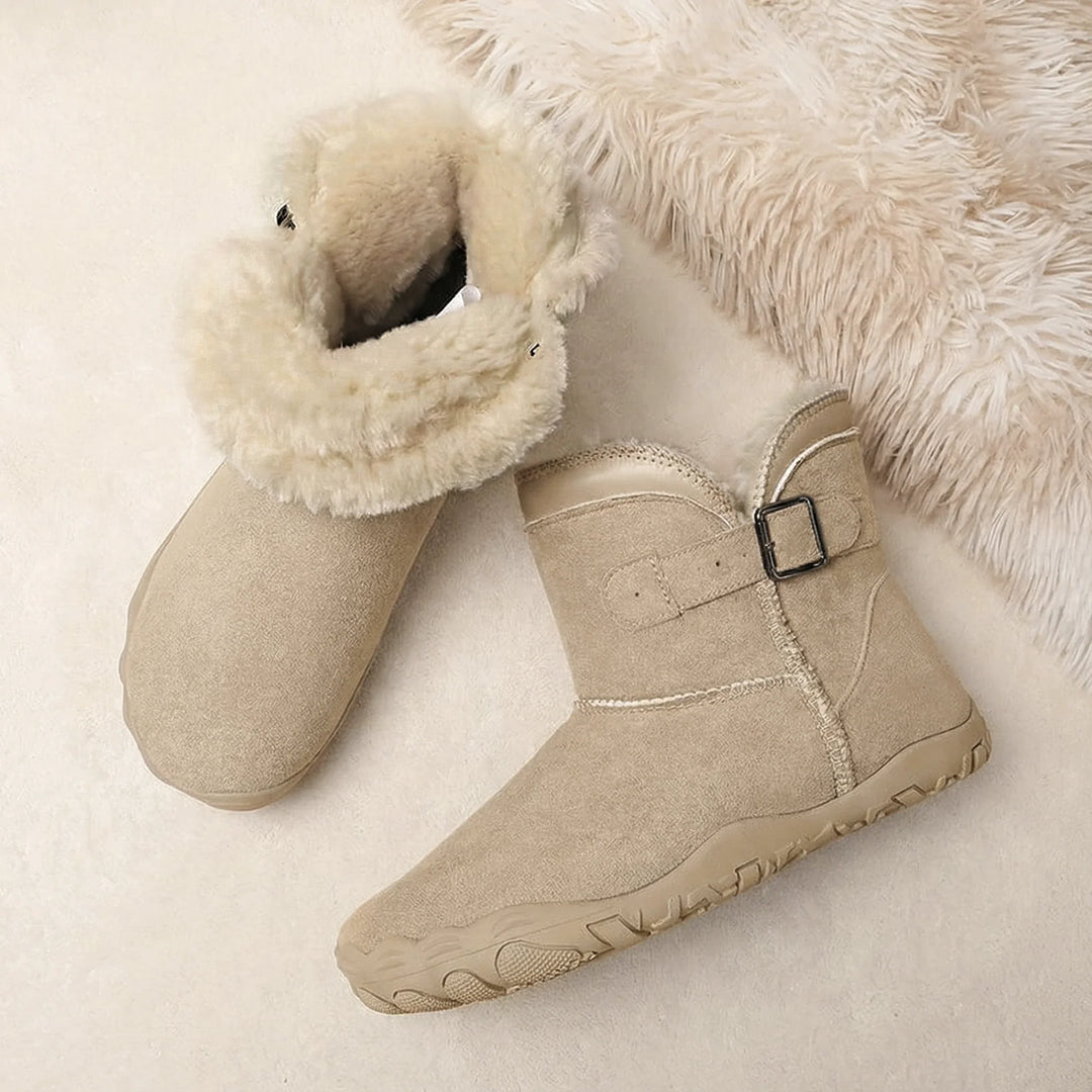Lunara – Cozy Fur-Lined Barefoot Shoes for Everyday Comfort