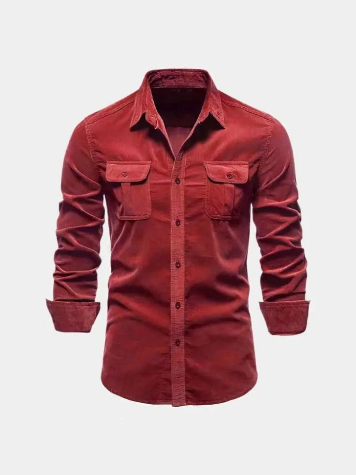 Casual Business Corduroy Shirt - Westrows