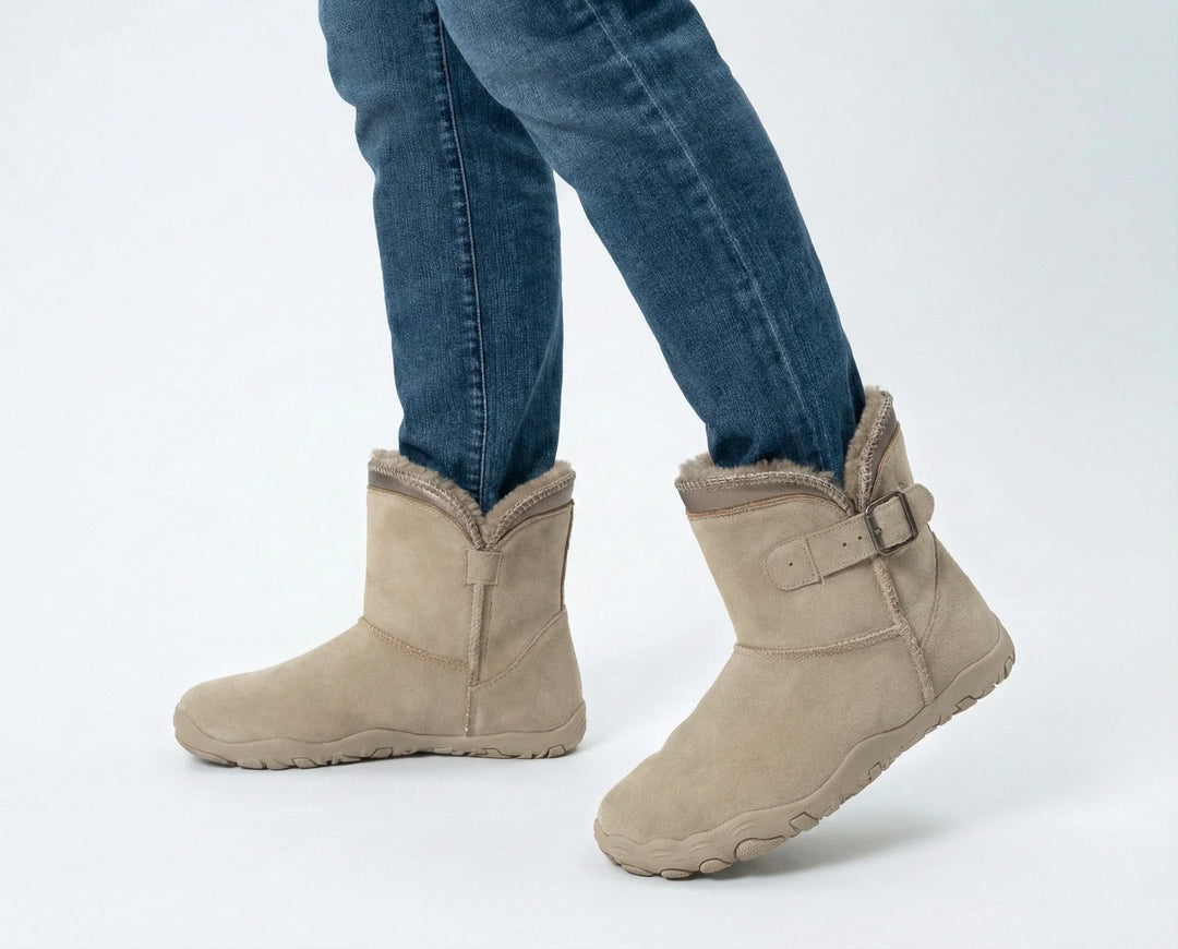 Lunara – Cozy Fur-Lined Barefoot Shoes for Everyday Comfort