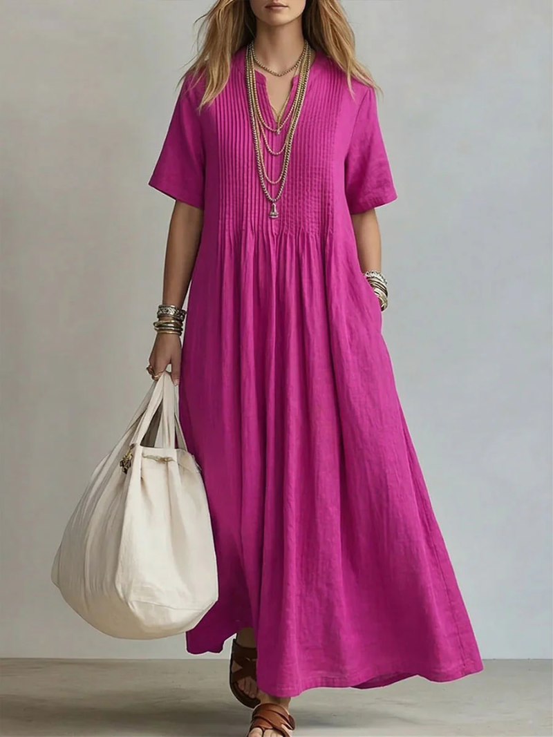 Dianna | Casual Pleated Dress
