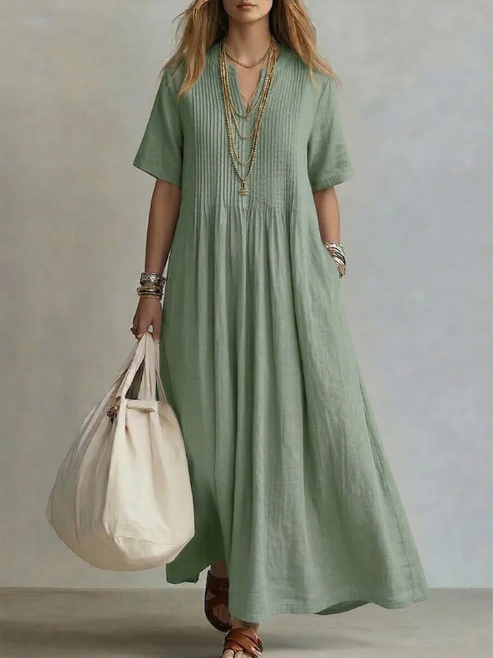 Dianna | Casual Pleated Dress