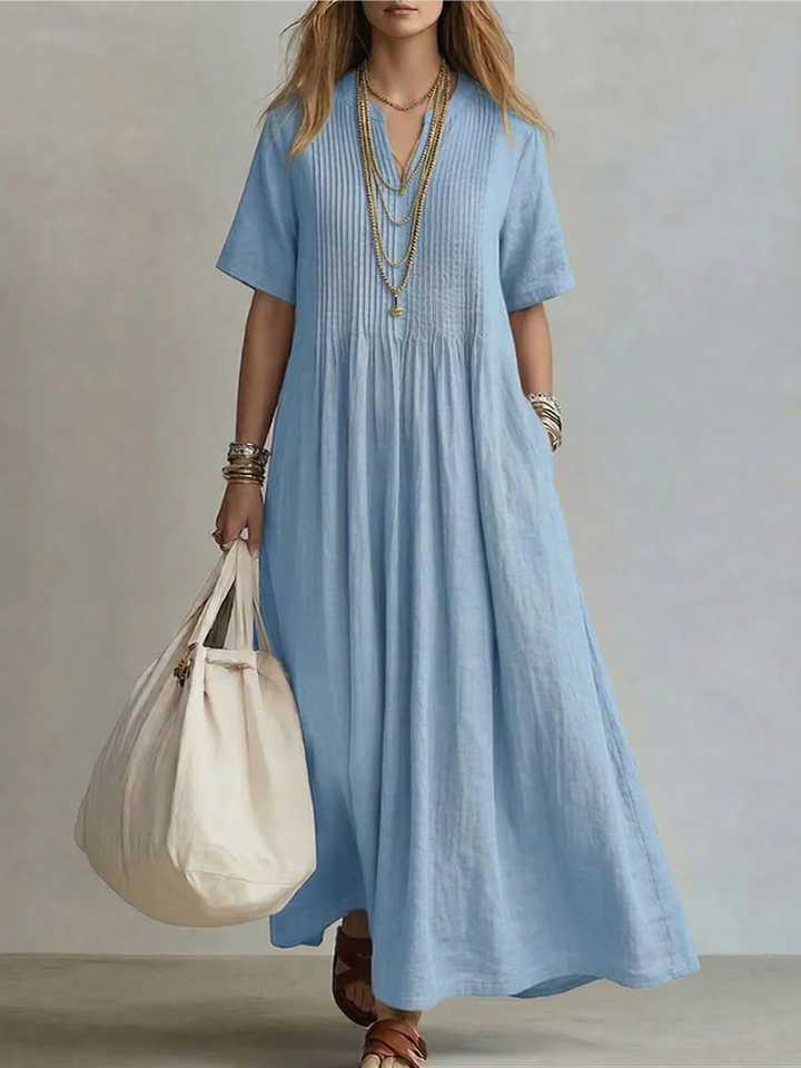 Dianna | Casual Pleated Dress