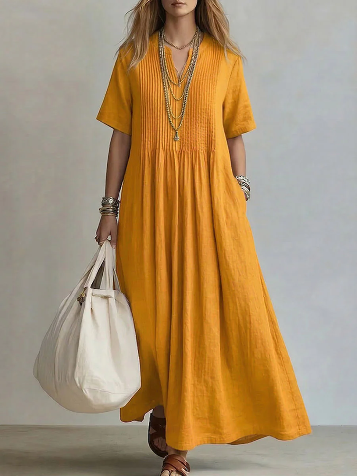 Dianna | Casual Pleated Dress