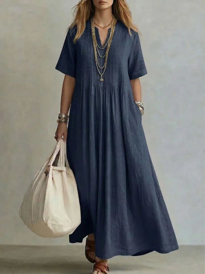 Dianna | Casual Pleated Dress
